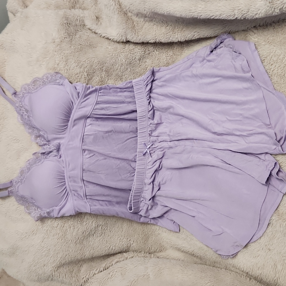 Knix Lace Trim Sleep Set